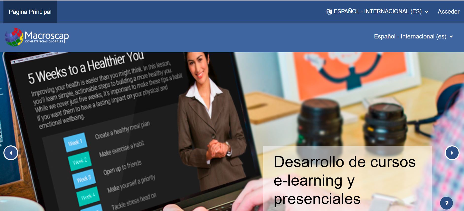 Aula Virtual Moodle Macroscap